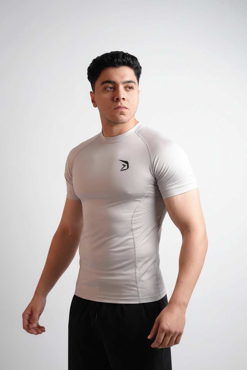 RAM Apex Compression Tee – Sandy